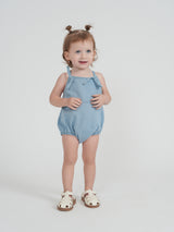 Load image into Gallery viewer, Baby Woven Denim Baby Bubble
