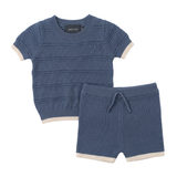 Load image into Gallery viewer, Textured Knit Baby Set
