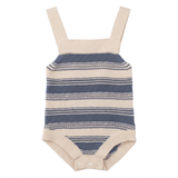 Load image into Gallery viewer, Baby Stripe Textured Knit Onesie
