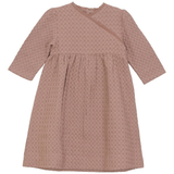 Load image into Gallery viewer, Girls Dress In Textured Waffle Fabric
