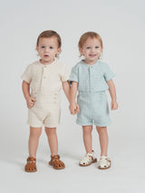 Load image into Gallery viewer, Boys 2 PC In Textured Waffle Fabric
