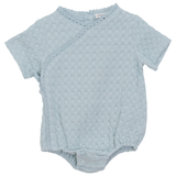 Load image into Gallery viewer, Baby One Piece Wrap In Textured Waffle
