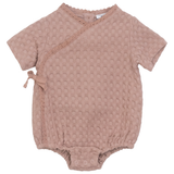 Load image into Gallery viewer, Baby One Piece Wrap In Textured Waffle
