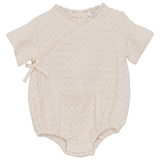 Load image into Gallery viewer, Baby One Piece Wrap In Textured Waffle
