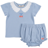 Load image into Gallery viewer, Cherry Printed Girl Set

