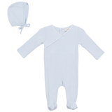 Load image into Gallery viewer, Baby Romper Set With Contrast Trim
