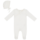 Load image into Gallery viewer, Baby Romper Set With Contrast Trim

