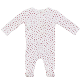 Load image into Gallery viewer, Baby Pointelle With Small Flower Print Romper
