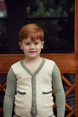 Load image into Gallery viewer, Boys Cardigan In Knit
