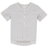 Load image into Gallery viewer, Boys Shirt In Cotton Striped Fabric
