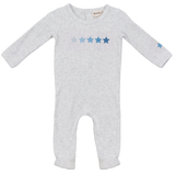 Load image into Gallery viewer, Baby Boy Romper With Star Print
