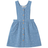 Load image into Gallery viewer, Girls Cherry Woven Denim Jumper
