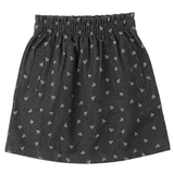 Load image into Gallery viewer, Girls Cherry Woven Denim Skirt

