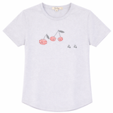 Load image into Gallery viewer, Girls Top Cherry Print
