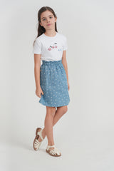 Load image into Gallery viewer, Girls Top Cherry Print
