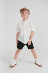 Load image into Gallery viewer, Boys Textured Woven Shirt
