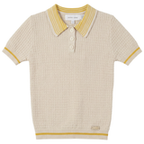 Load image into Gallery viewer, Boys Structure Knit Polo
