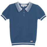 Load image into Gallery viewer, Boys Structure Knit Polo
