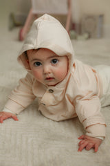Load image into Gallery viewer, French Terry Baby Hood Jacket
