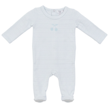 Load image into Gallery viewer, Baby Romper With Cherry Print At Chest
