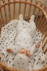 Load image into Gallery viewer, Baby Crinkle Woven With Cherry Print Swaddle
