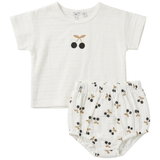 Load image into Gallery viewer, Baby Panty Set With Cherry Print
