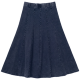 Load image into Gallery viewer, Girls Washed Panelled Skirt
