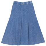 Load image into Gallery viewer, Girls Washed Panelled Skirt
