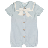 Load image into Gallery viewer, Baby Onesie In Woven Fabric
