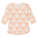 Load image into Gallery viewer, Girls Top With Bows Print

