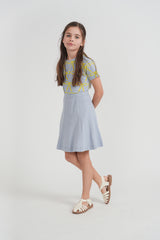 Load image into Gallery viewer, Girls Top With Bows Print

