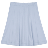 Load image into Gallery viewer, Girls Cotton Spandex Midi Length Panel Skirt
