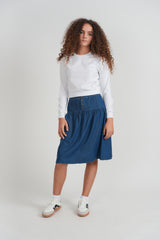Load image into Gallery viewer, Girls Cotton Spandex Crop Top
