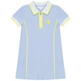 Load image into Gallery viewer, Girls Polo Dress With Contrast Trim
