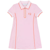 Load image into Gallery viewer, Girls Polo Dress With Contrast Trim
