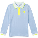 Load image into Gallery viewer, Sleeves Polo Top With Contrast Trim
