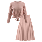 Load image into Gallery viewer, Teen Knit Wrap With Skirt
