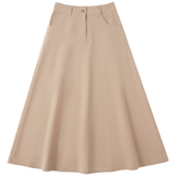 Load image into Gallery viewer, Teen Flare Midi Length Skirt
