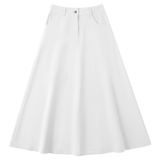 Load image into Gallery viewer, Teen Flare Midi Length Skirt
