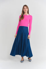 Load image into Gallery viewer, Teen Polo Top With Stripes Collar
