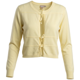 Load image into Gallery viewer, Teen Crop Cardigan With String Closure
