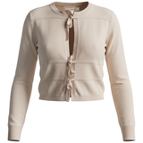 Load image into Gallery viewer, Teen Crop Cardigan With String Closure
