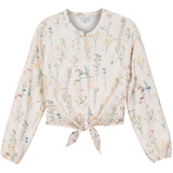 Load image into Gallery viewer, Teen Wrap Shirt With Skirt In Woven Fabric
