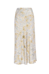 Load image into Gallery viewer, Teen Midi Skirt With Woven Fabric
