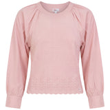 Load image into Gallery viewer, Teen Top With Knit Body And 3/4 Cotton Sleeves
