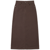 Load image into Gallery viewer, Teen Stretch Long Straight Skirt
