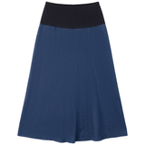 Load image into Gallery viewer, Ladies Maternity Denim Trumpet Maxi Skirt
