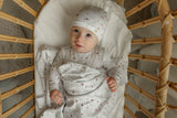 Load image into Gallery viewer, Baby Modal All Over Floral and Mushroom Print Blanket
