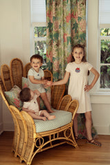 Load image into Gallery viewer, Cotton Spandex 'Berry Box' Girls Dress
