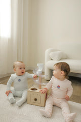 Load image into Gallery viewer, Baby Cotton Spandex 'Berry Box' Girls Onesie
